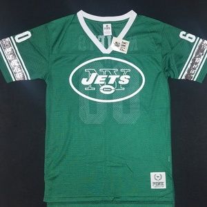 New York JETS X-SMALL mesh yersey pink/Victo…